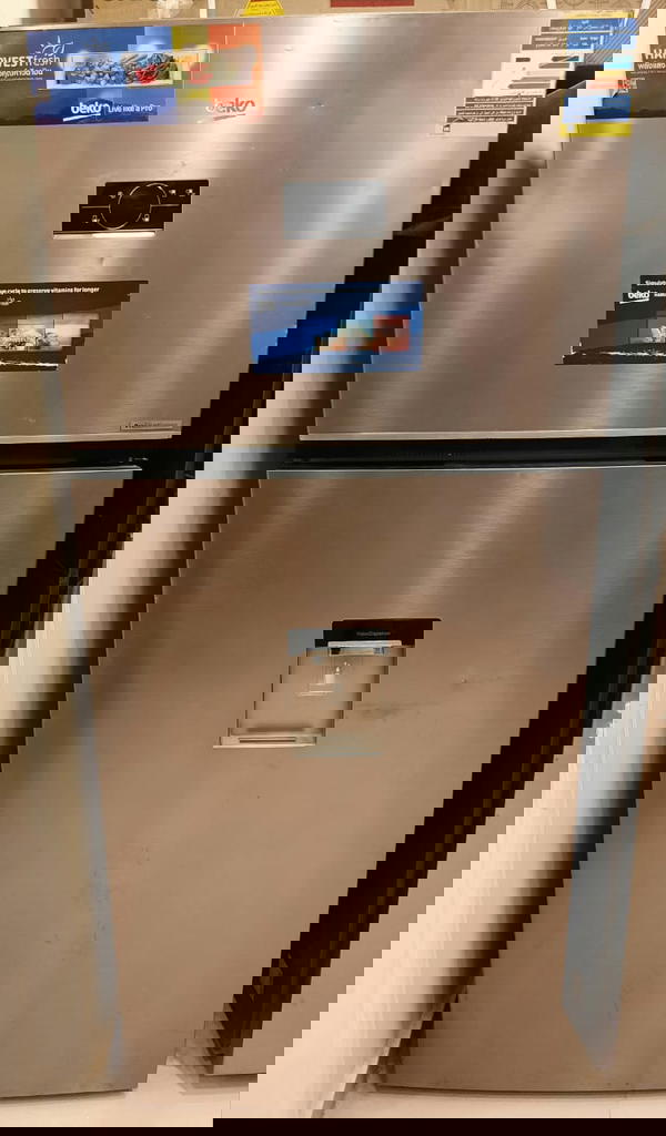 ثلاجة بيكو نوفروست انفرتر ، سعة 650 لتر ، 2 باب ، شاشة ديجيتال ، فضي - RDNE650E60XP Image 3 Preview