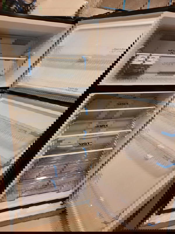 ثلاجة يونيون اير545 لتر ICOOL زجاج اسود ديجتال -URN650D  Image 3 Preview