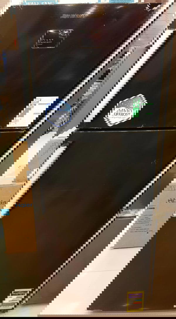 ثلاجه يونيون اير ديفروست,سمارت,ديجيتال, 380لتر زجاج اسود- RD-380BB-DS Image 2 Preview