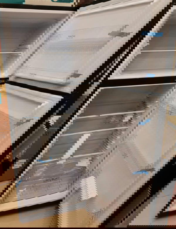 ثلاجه يونيون اير ديفروست,سمارت,ديجيتال, 380لتر زجاج اسود- RD-380BB-DS Image 4 Preview