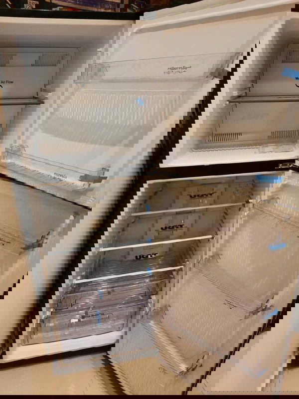 ثلاجة يونيون اير سوبرتك اي كول420 لتر نوفروست – ديجيتال لون اسود زجاج–URN500LBG90ADH Image 4 Preview