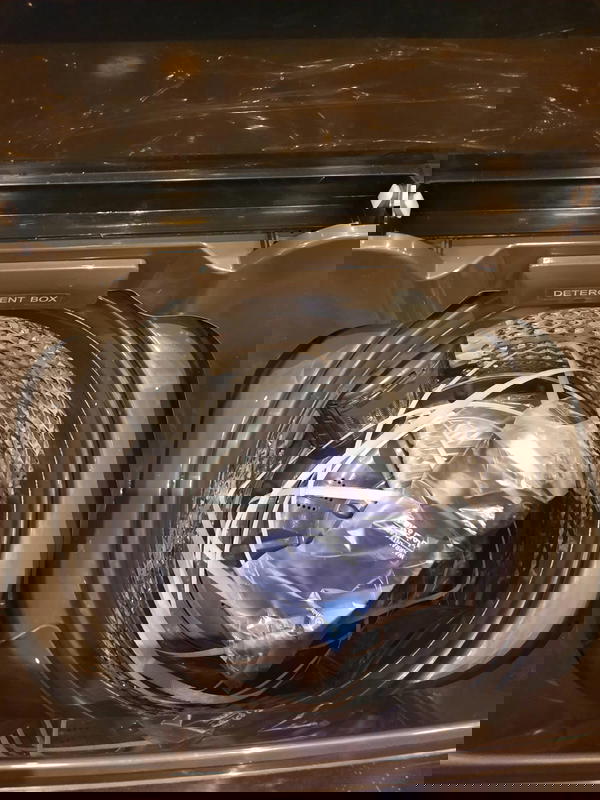 وايت بوينت غسالة ملابس 9 كيلو فوق أوتوماتيك لون سيلفر WPTL9DBA Image 5 Preview