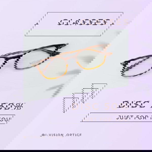 نظارة طبية بلاستيك 162 Image 1 Preview