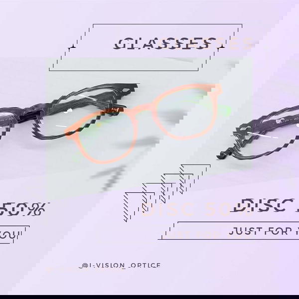 نظارة طبية بلاستيك 164 Image 1 Preview