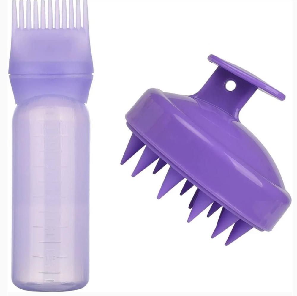 موزع زيت وفرشه مساج للشعر  Preview Image