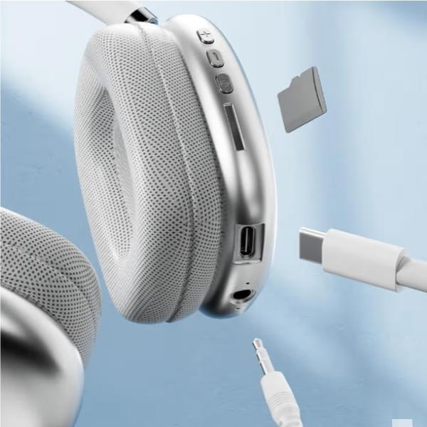 هيدفون Wireless Bluetooth Headset P9 with Mic Image 2 Preview