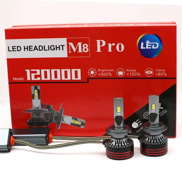 طقم لمبه ليد H7 LED M8 PRO Image 2 Preview