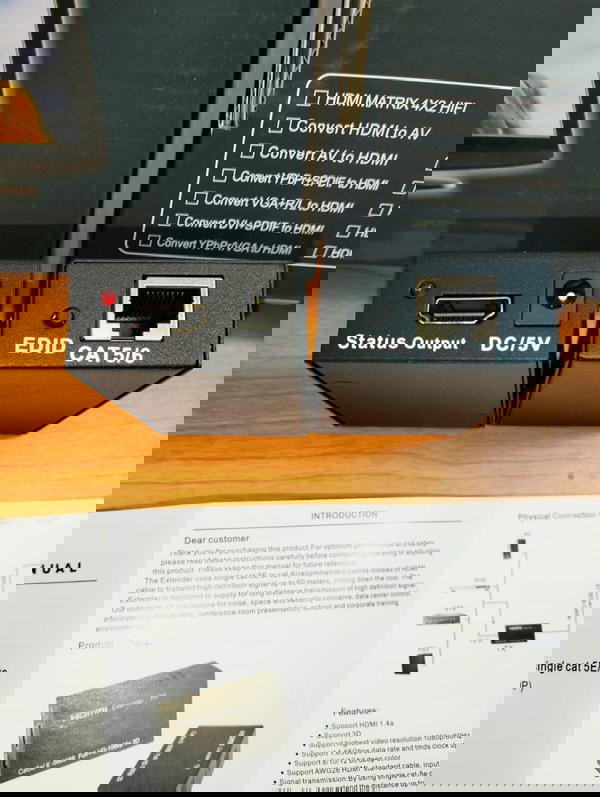 HDmi Extender 60m Image 2 Preview