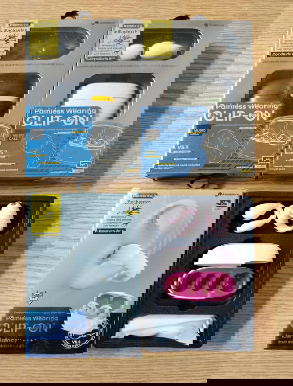 آيربود Clip-On أوريجينال ضمان 3 شهور Remax P10 Image 1 Preview