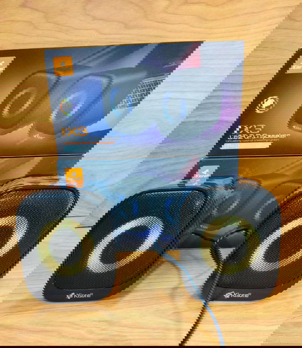 اسبيكر مضئ Kisonli X3 usb Preview Image