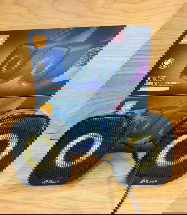 اسبيكر مضئ Kisonli X3 usb Image 1 Preview