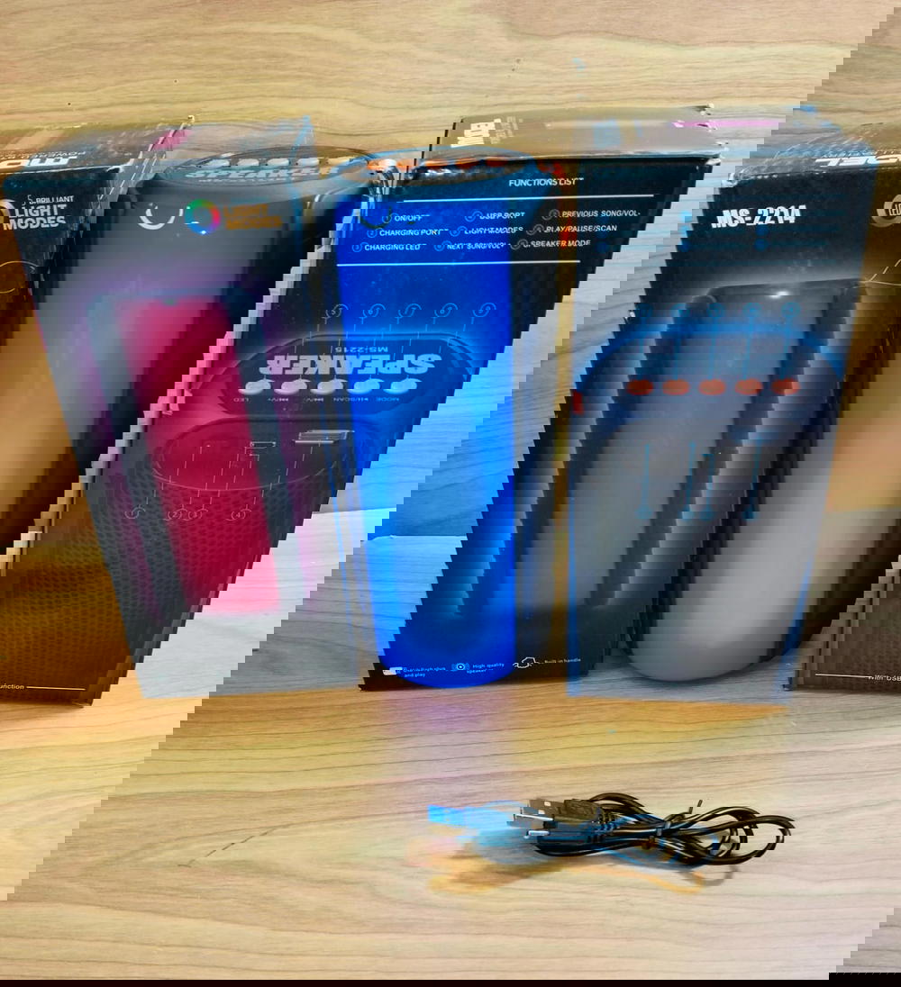 اسبيكر بلوتوث مضئ MS-2214 Preview Image