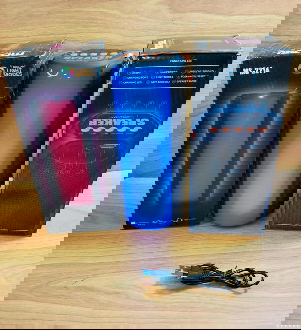 اسبيكر بلوتوث مضئ MS-2214 Image 1 Preview