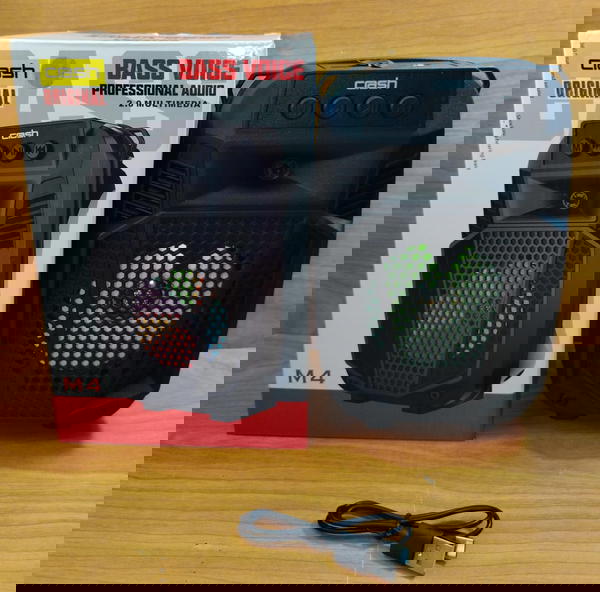 اسبيكر بلوتوث مضئ ضمان Crash M4 Image 1 Preview