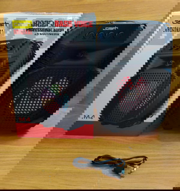 اسبيكر بلوتوث مضئ ضمان Crash M4 Image 2 Preview