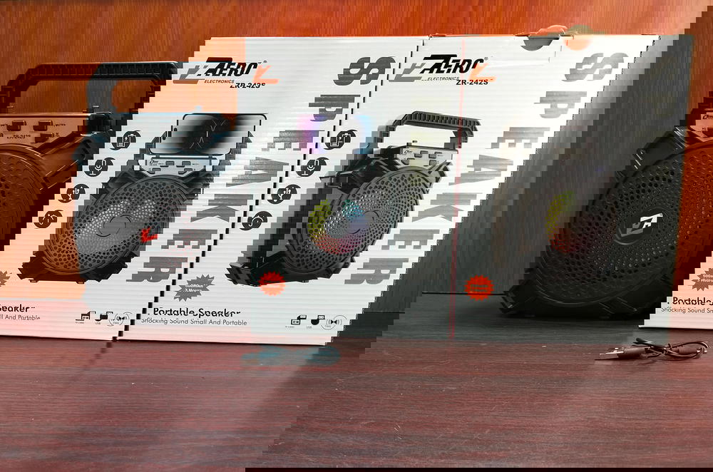 اسبيكر بلوتوث مضئ ضمان Zero zr242s Preview Image
