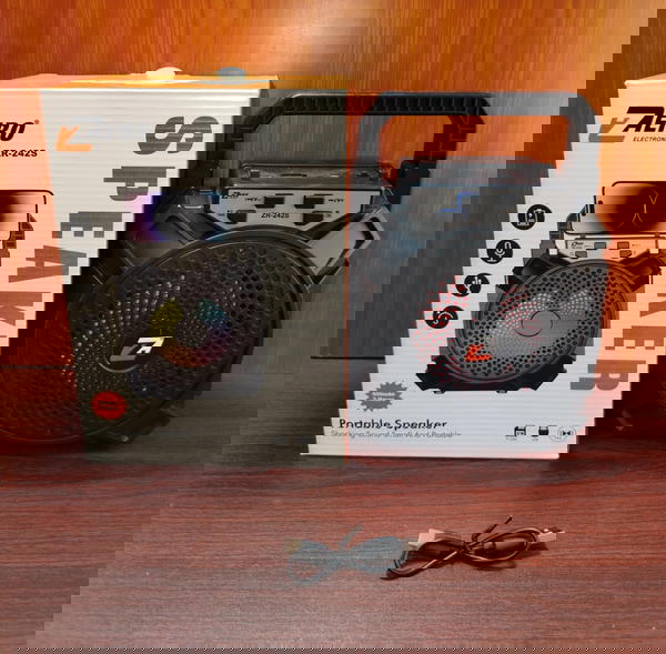 اسبيكر بلوتوث مضئ ضمان Zero zr242s Image 2 Preview