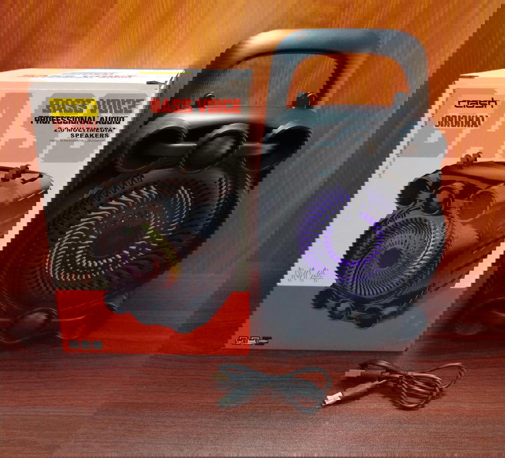 اسبيكر بلوتوث مضئ ضمان Crash M4 Preview Image