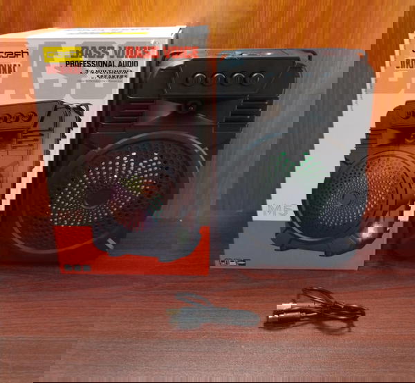 اسبيكر بلوتوث مضئ ضمان Crash M5 Image 1 Preview