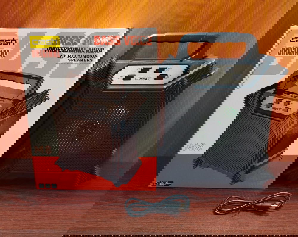 اسبيكر بلوتوث مضئ ضمان Crash M8 Preview Image