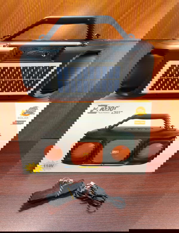 اسبيكر بلوتوث طاقة شمسية ضمان Zero z307 Image 3 Preview