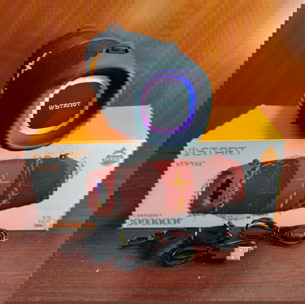 اسبيكر بلوتوث وراديو مضئ ضمان Start st-P192 Image 1 Preview