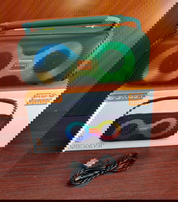 اسبيكر بلوتوث وراديو مضئ ضمان Start st-312 Image 1 Preview