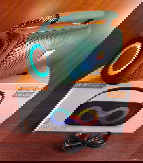 اسبيكر بلوتوث وراديو مضئ ضمان Start st-312 Image 2 Preview