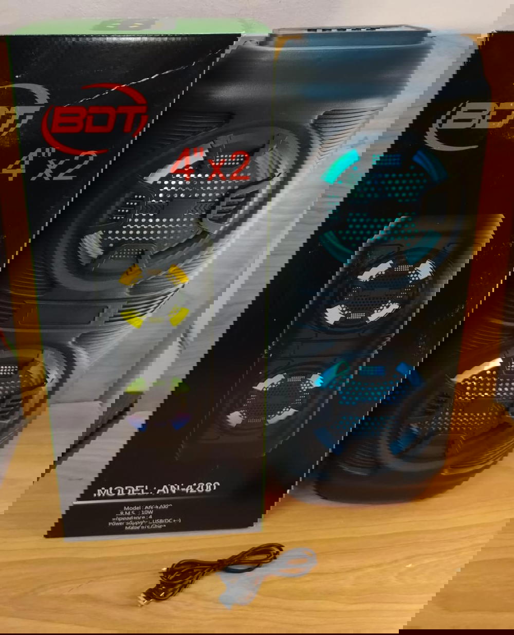 اسبيكر دبل بلوتوث مضئ BDT an4200 Preview Image