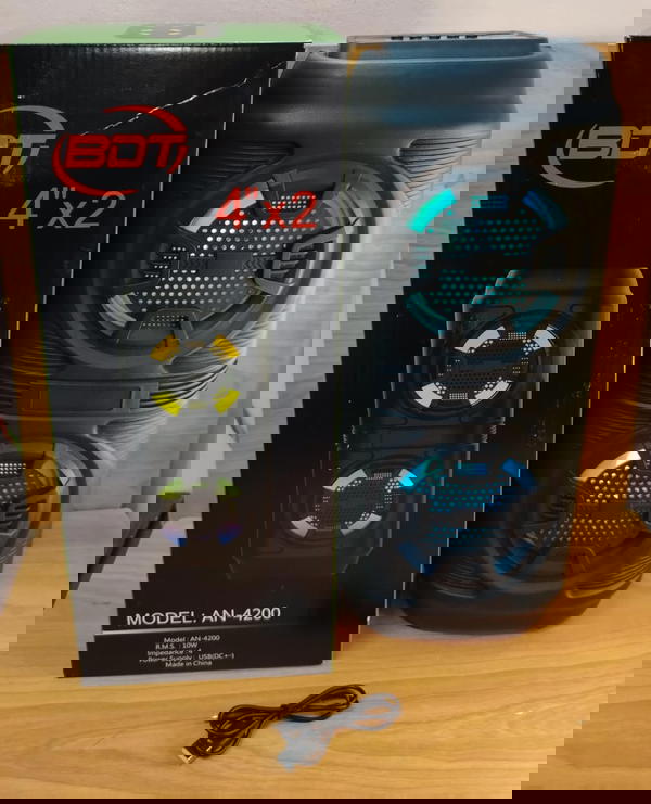اسبيكر دبل بلوتوث مضئ BDT an4200 Image 1 Preview