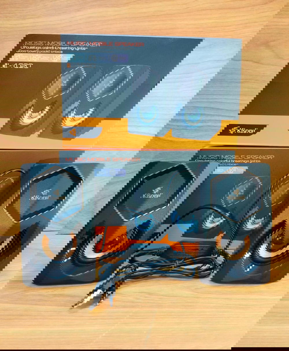 اسبيكر مضئ Kisonli L-1020 usb Preview Image