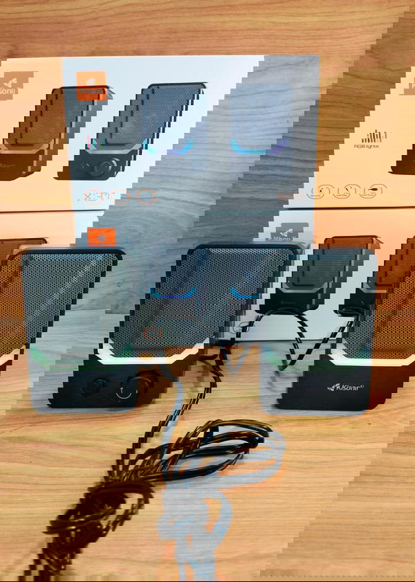 اسبيكر مضئ Kisonli X31 usb Image 1 Preview