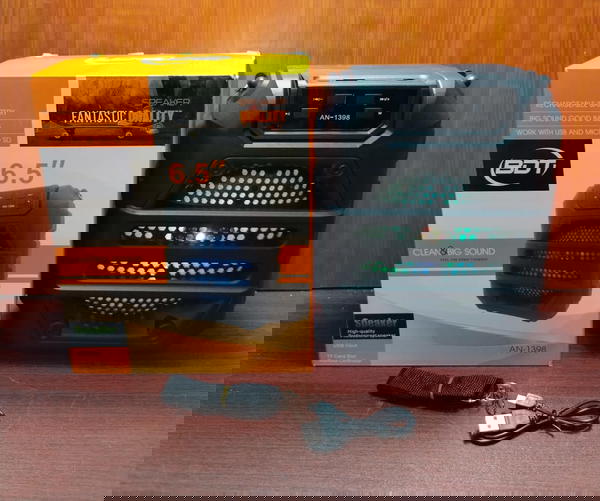 اسبيكر شحن بلوتوث مضئ BDT an1398 Image 1 Preview