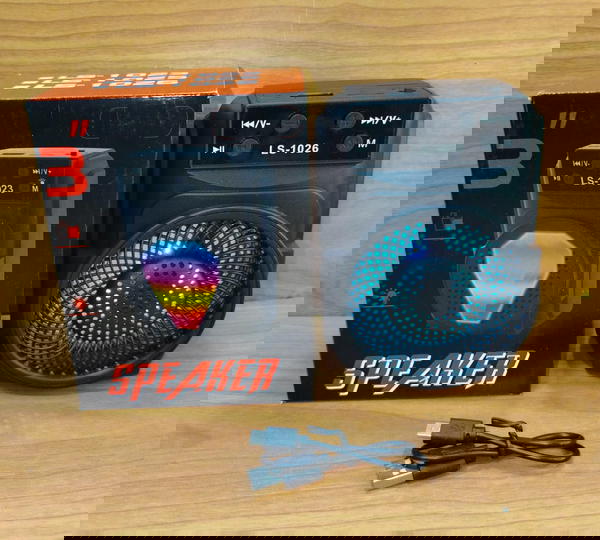 اسبيكر بلوتوث مضئ LS-1026 Image 5 Preview