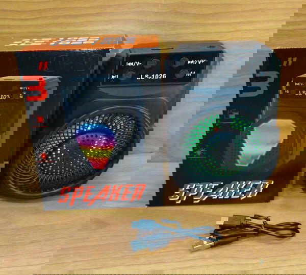 اسبيكر بلوتوث مضئ LS-1026 Image 6 Preview