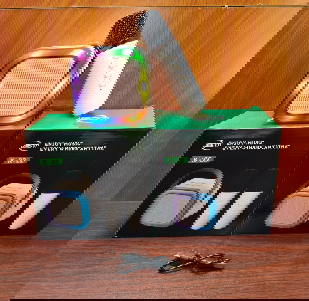 اسبيكر بلوتوث مضئ + مايك BDT k22 Preview Image