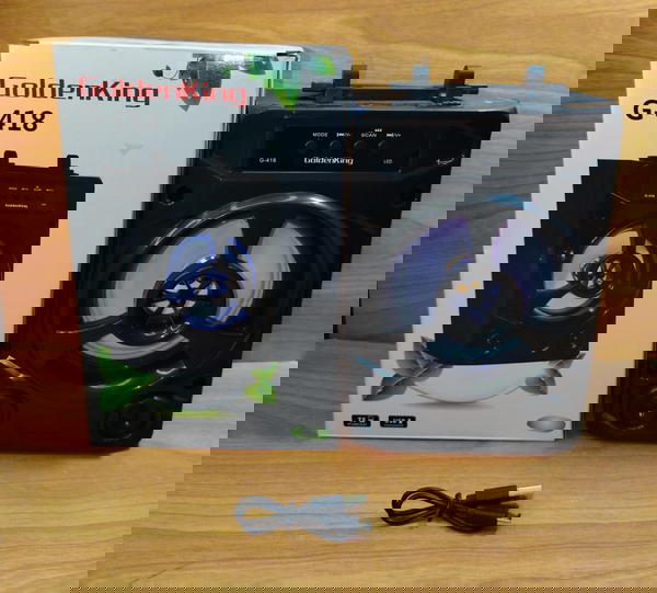 اسبيكر بلوتوث شحن جولدن 3 بوصه ضمان G-418 Image 2 Preview