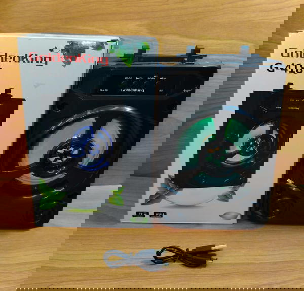 اسبيكر بلوتوث شحن جولدن 3 بوصه ضمان G-418 Image 3 Preview