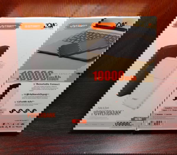 باور بنك 10 الاف 2.1 امبير ضمان Start es05 Image 1 Preview