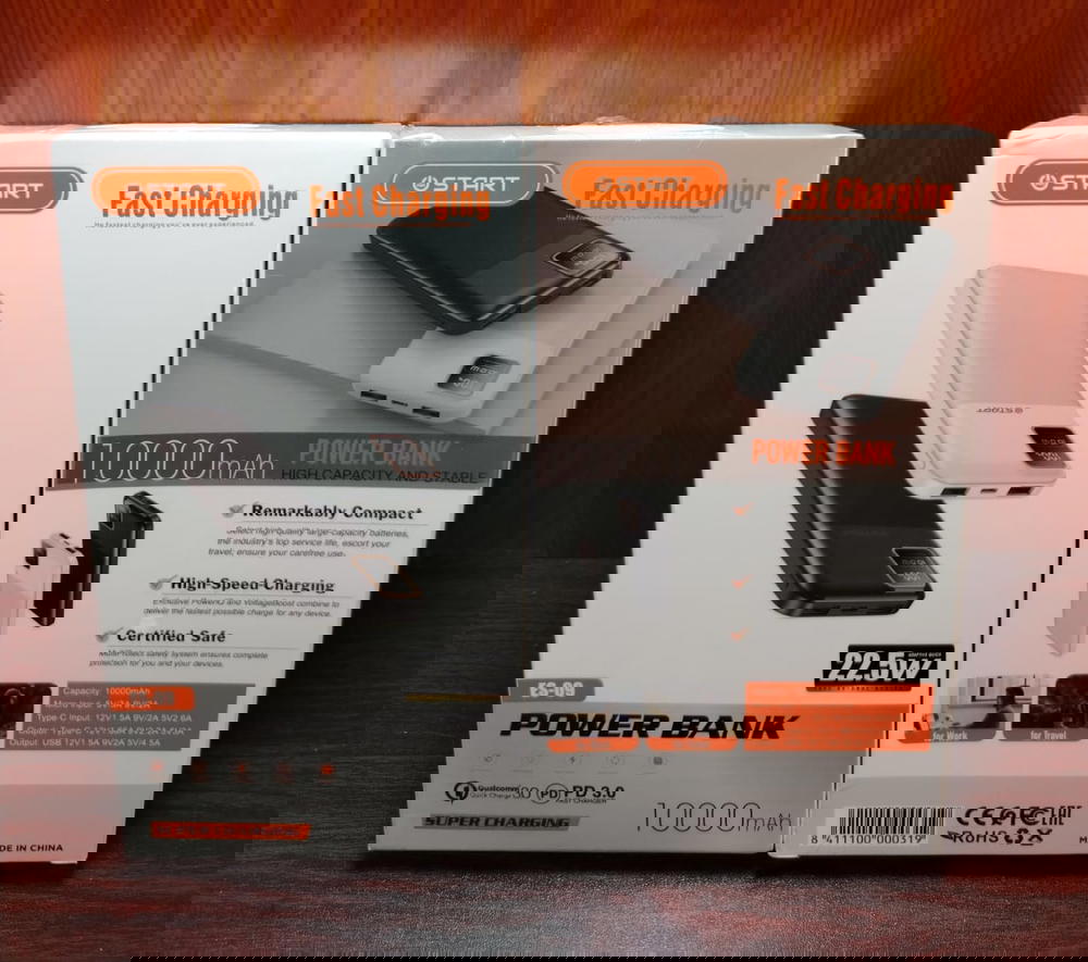 باور بنك 10 الاف 22.5 وات شاشة ضمان Start es09 Preview Image