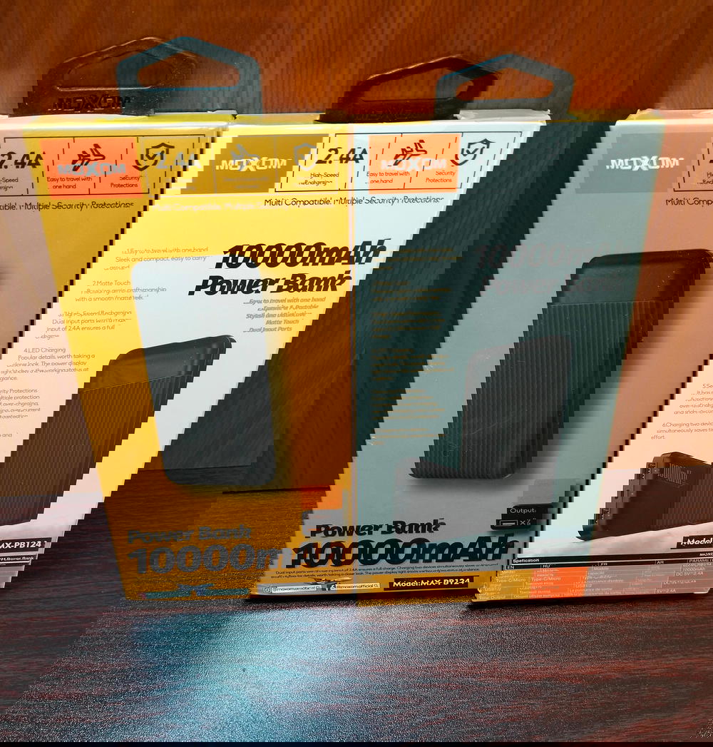 باور بنك 10 الاف 2.4 امبير ضمان Moxom pb124 Preview Image