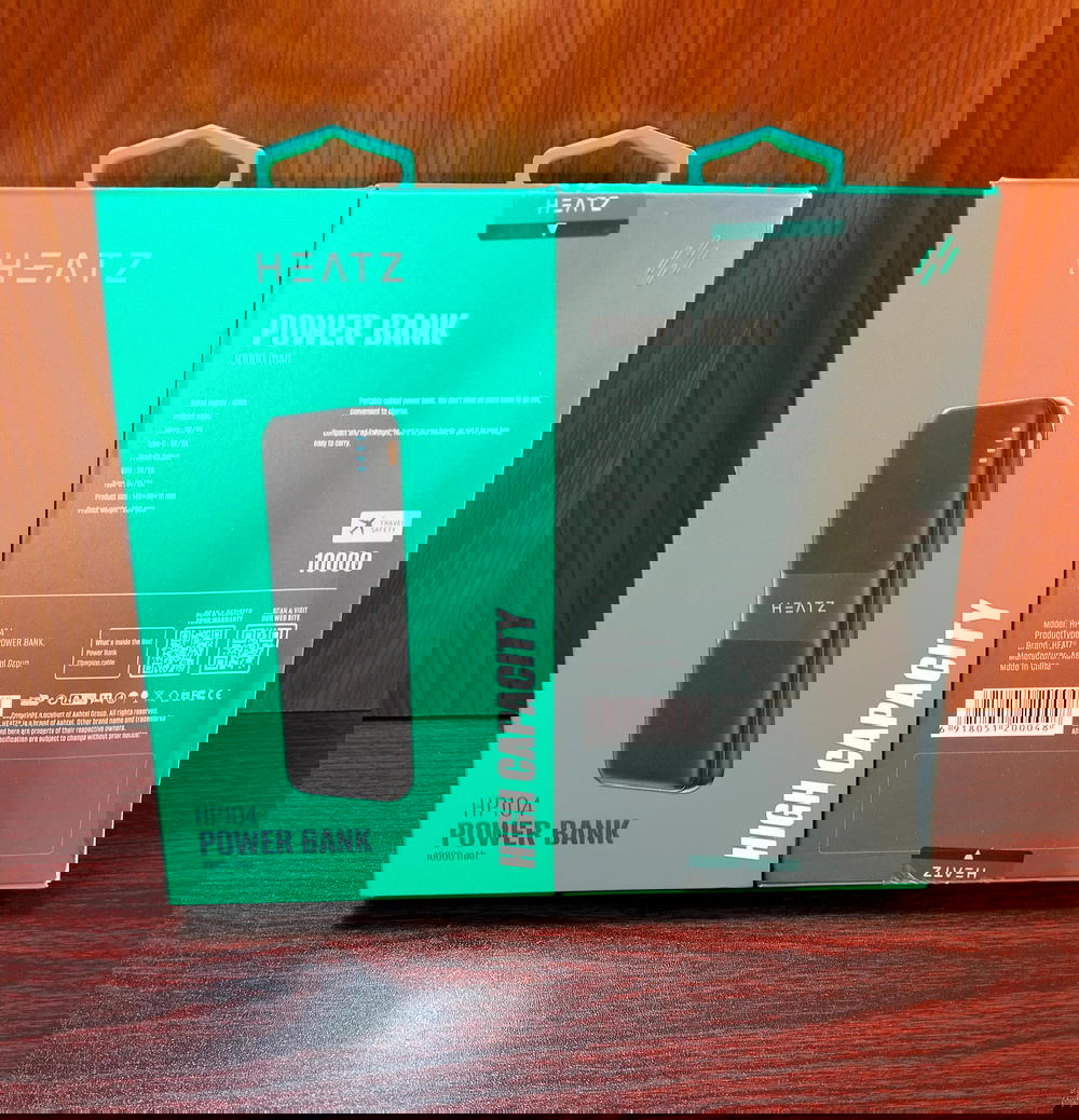 باور بنك 10 الاف 40 وات PD ضمان Heatz hp104 Preview Image