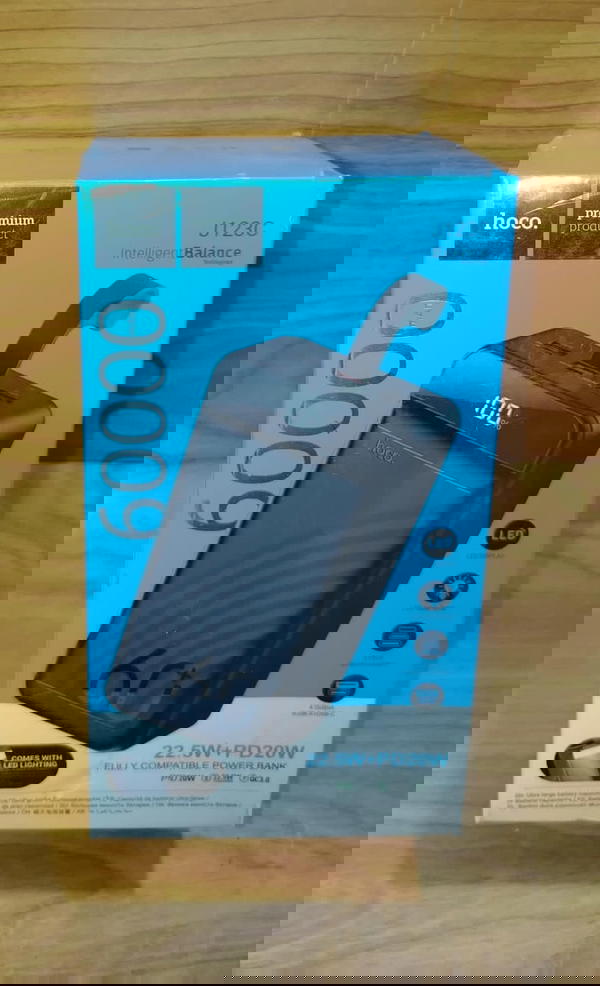 باور بنك 60 الف 22.5 وات ضمان Hoco j123c Image 1 Preview