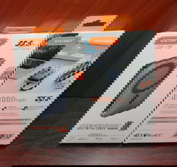 باور بنك وايرليس 10 الاف 22.5 وات PD ضمان Start es75 Image 1 Preview