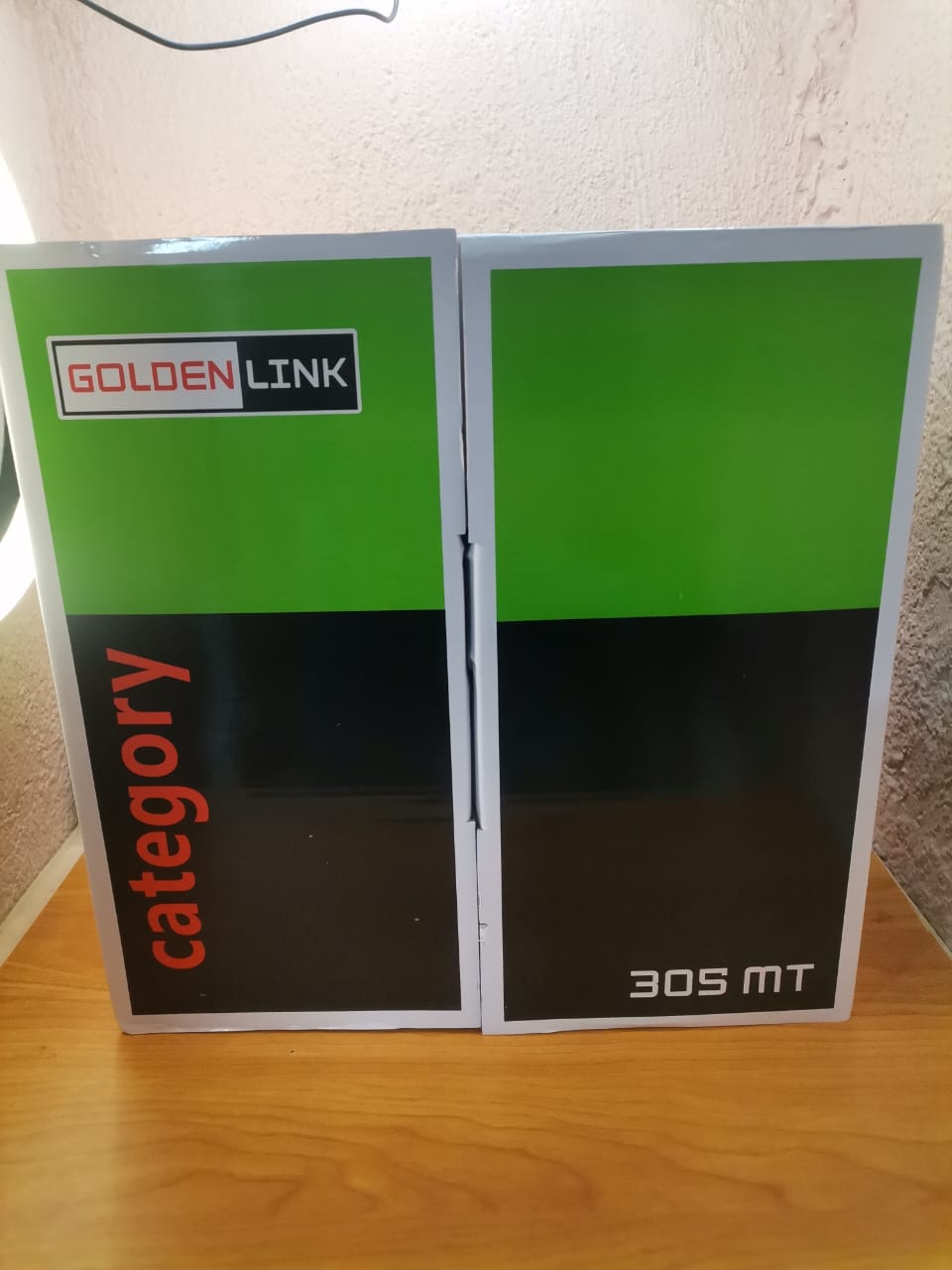 سلك نت 305 متر Golden Link CAT-5e Preview Image