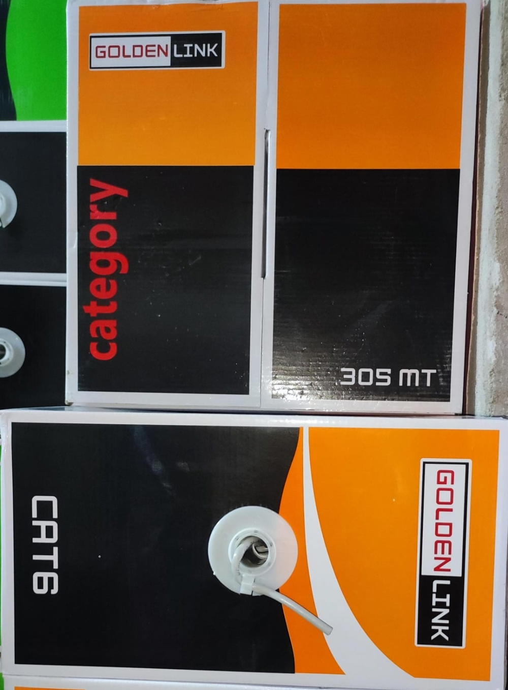 سلك نت 305 متر Golden Link CAT6 Preview Image