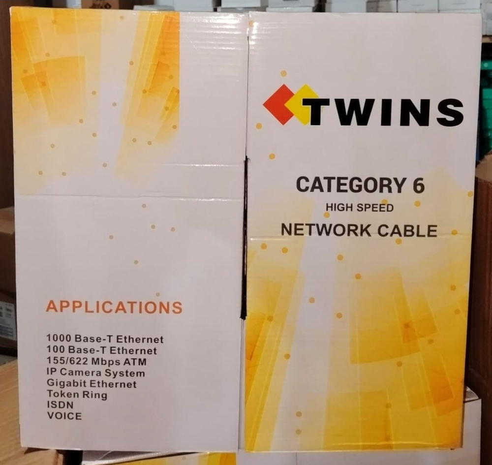 بكر سلك نت 305 متر Twins CAT6  Preview Image
