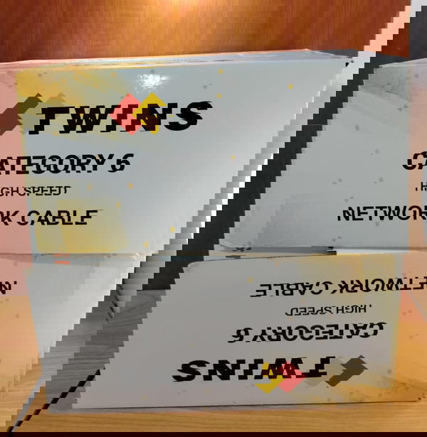 بكر سلك نت 305 متر Twins CAT6  Image 4 Preview