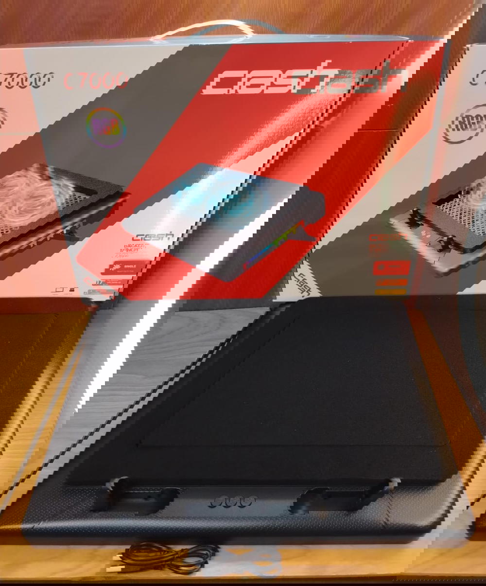 فان لابتوب 2 فان مضيئة تحكم ضمان Crash c7000 Preview Image