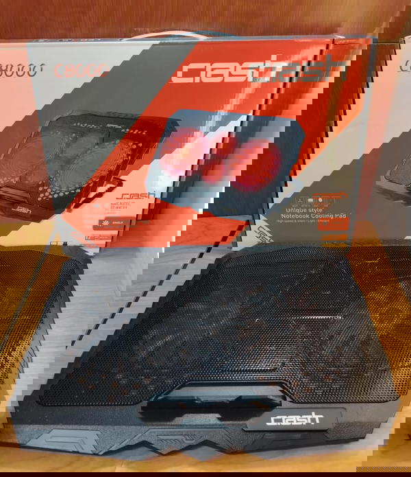فان لابتوب 4 فان مضيئة ضمان Crash c8000 Image 1 Preview